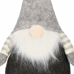 Škriatok GNOM so šedou čiapkou, nastaviteľný 45-64 cm