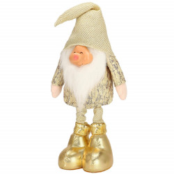 Škriatok GNOM s frniakom 50 cm, zlatý