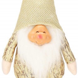 Škriatok GNOM s frniakom 50 cm, zlatý