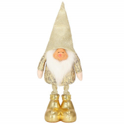 Škriatok GNOM s frniakom 50 cm, zlatý