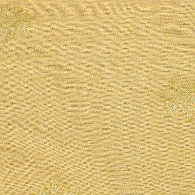 Vianočný obrus 205x30 cm Santa, zlatý