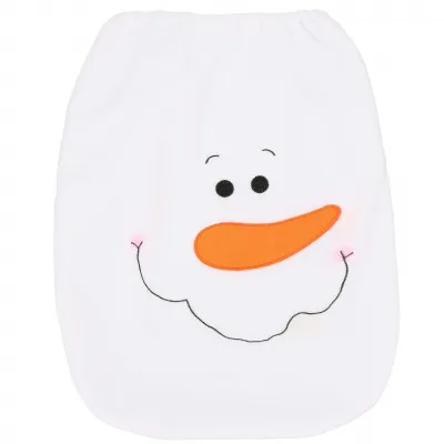 Sada vianočných predložiek na toaletu Snehuliak