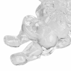 Anjeli s gitarou, 6 cm, transparetné, sada 4ks