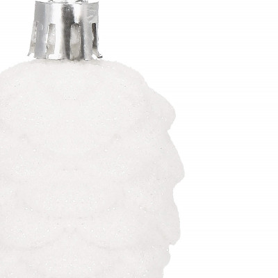 Vianočné ozdoby - Šišky, 9 cm, súprava 3ks