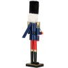 Luskáčik - Vojak s bubienkom 61 cm, modro-červený