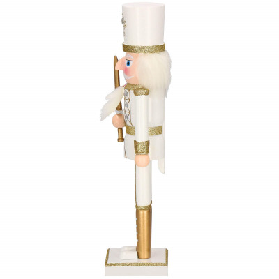 Luskáčik - Vojak s mečom 38 cm, zlatý