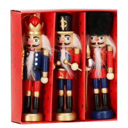 Sada Luskáčikov - Vojaci v zbroji 13 cm, 3ks