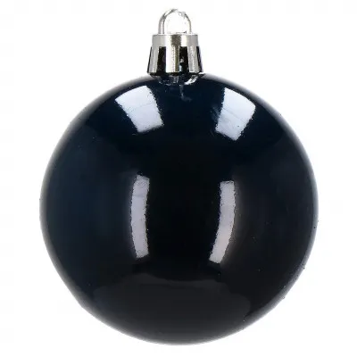 Vianočné banky modré mix - 4cm, sada 20ks