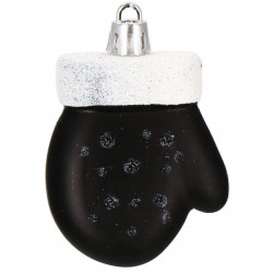 Maxi 77 dielna sada vianočných ozdôb čierna