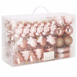 Maxi 77 dielna sada vianočných ozdôb zlatá