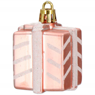 Maxi 77 dielna sada vianočných ozdôb zlatá