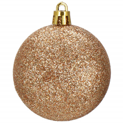 Maxi 77 dielna sada vianočných ozdôb zlatá