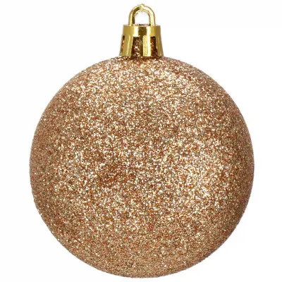 Maxi 77 dielna sada vianočných ozdôb zlatá