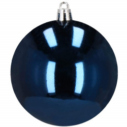 Vianočné banky modré mix - 8cm, sada 30ks