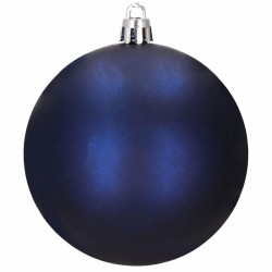 Vianočné banky modré mix - 8cm, sada 30ks