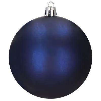 Vianočné banky modré mix - 8cm, sada 30ks