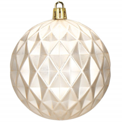 Vianočné banky zlaté mix - 8cm, súprava 30ks