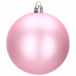 Vianočné banky ružové mix - 8cm, súprava 30ks