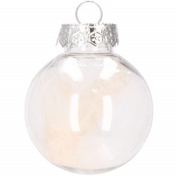 Vianočné banky zlaté s výplňou mix - 6cm, sada 30ks