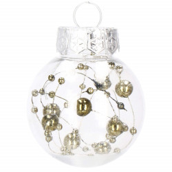 Vianočné banky zeleno-zlaté s výplňou mix - 5cm, sada 24ks