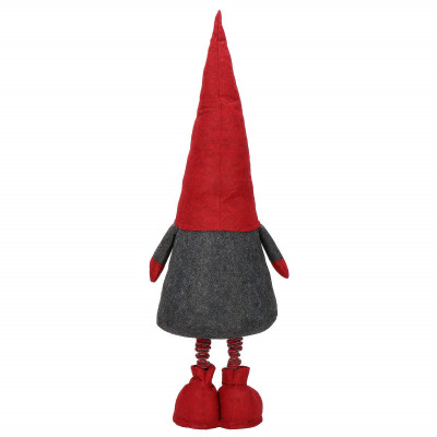 Škriatok GNOM s červenou čiapkou, nastaviteľný 60-90 cm