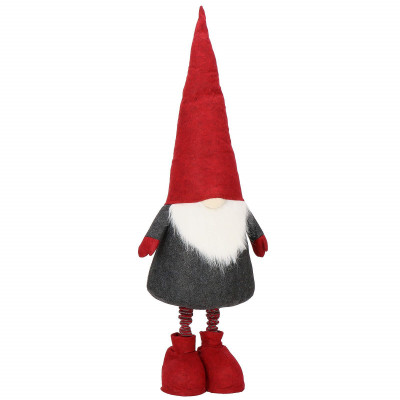 Škriatok GNOM s červenou čiapkou, nastaviteľný 60-90 cm