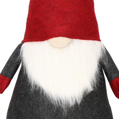 Škriatok GNOM s červenou čiapkou, nastaviteľný 60-90 cm