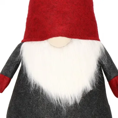 Škriatok GNOM s červenou čiapkou, nastaviteľný 60-90 cm