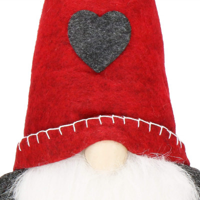 Škriatok GNOM so zdobenou čiapkou, nastaviteľný 51-70 cm