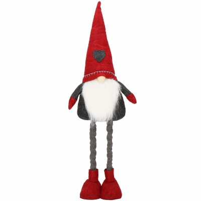 Škriatok GNOM so zdobenou čiapkou, nastaviteľný 51-70 cm