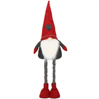 Škriatok GNOM so zdobenou čiapkou, nastaviteľný 51-70 cm