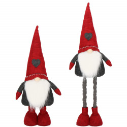 Škriatok GNOM so zdobenou čiapkou, nastaviteľný 51-70 cm