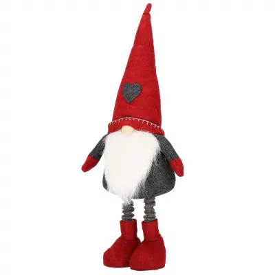 Škriatok GNOM so zdobenou čiapkou, nastaviteľný 51-70 cm