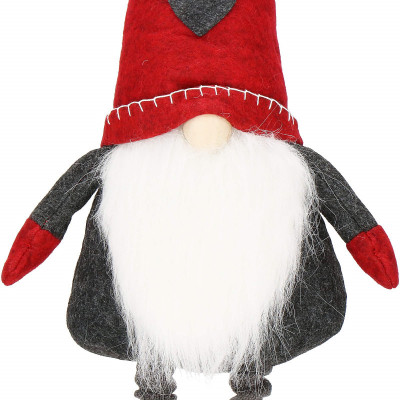 Škriatok GNOM so zdobenou čiapkou, nastaviteľný 51-70 cm