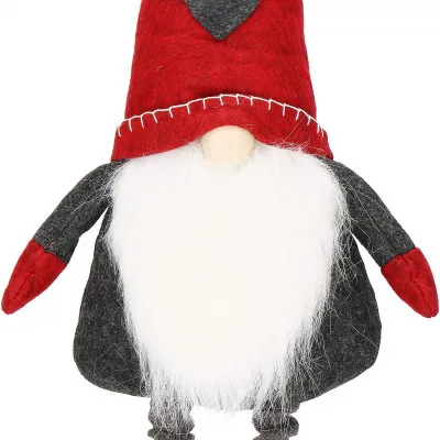 Škriatok GNOM so zdobenou čiapkou, nastaviteľný 51-70 cm