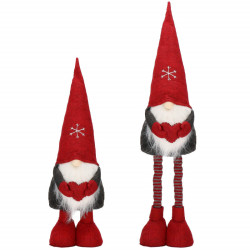 Škriatok GNOM so srdcom, nasatviteľný 50-70 cm