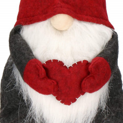 Škriatok GNOM so srdcom, nasatviteľný 50-70 cm