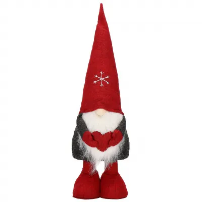 Škriatok GNOM so srdcom, nasatviteľný 50-70 cm