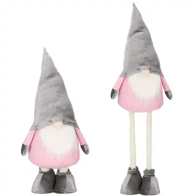 Škriatok GNOM so šedou čiapkou, nastaviteľný 60-86 cm