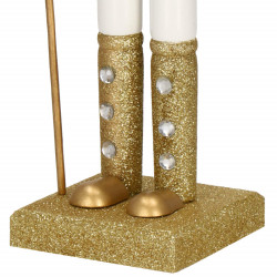 Luskáčik - Kráľ so žezlom 38 cm, zlatý