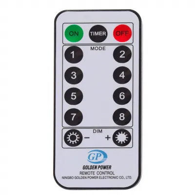 LED reťaz Nano - 30m, 300LED, 8 funkcií, ovládač, IP44, teplá biela