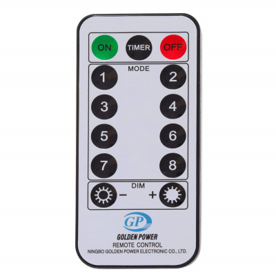 LED reťaz Nano - 30m, 300LED, 8 funkcií, ovládač, IP44, teplá biela