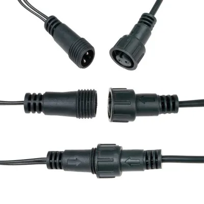 LED svetelná reťaz - 31,5m, 500LED, IP44, teplá biela