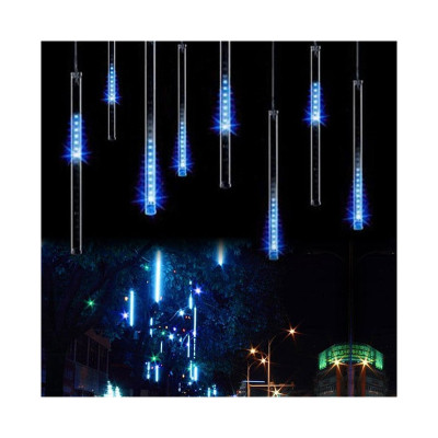 LED cencúle 10ks - 4m, 480LED, IP44, modrá