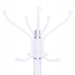 Stojanový vešiak SPRINGOS MRAMOR biely