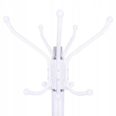 Stojanový vešiak SPRINGOS MRAMOR biely