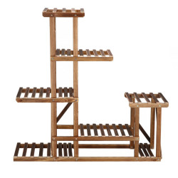 Kaskádový stojan na kvety 95 cm, hnedý SPRINGOS PLANT 11