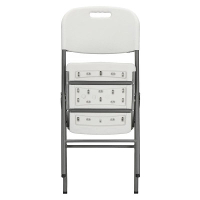 Skladacia stolička SPRINGOS RAUT GF0054 biela