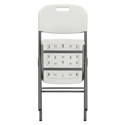 Skladacia stolička SPRINGOS RAUT GF0054 biela