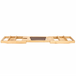 Odkladacia polica na vaňu 75-110 cm bambusová SPRINGOS HA1024